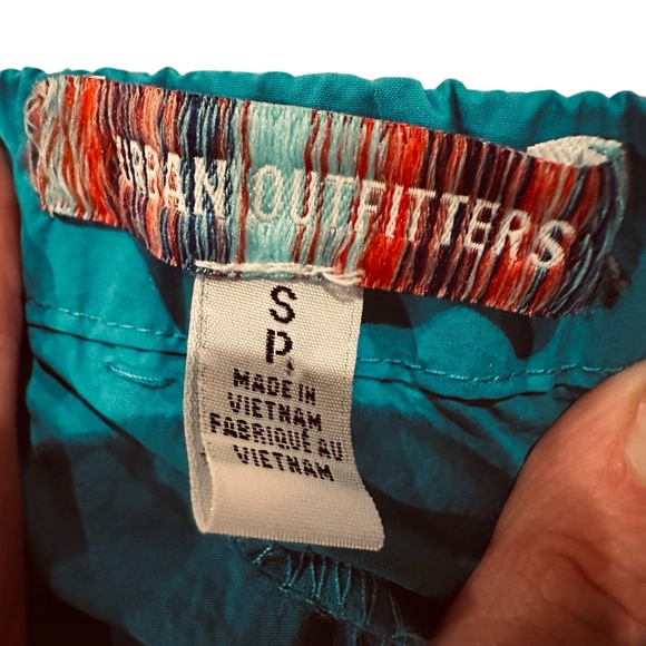 Urban Outfitters Jana Nylon Balloon High-Rise Cargo Pant Turquoise Women’s Small - Picture 8 of 10